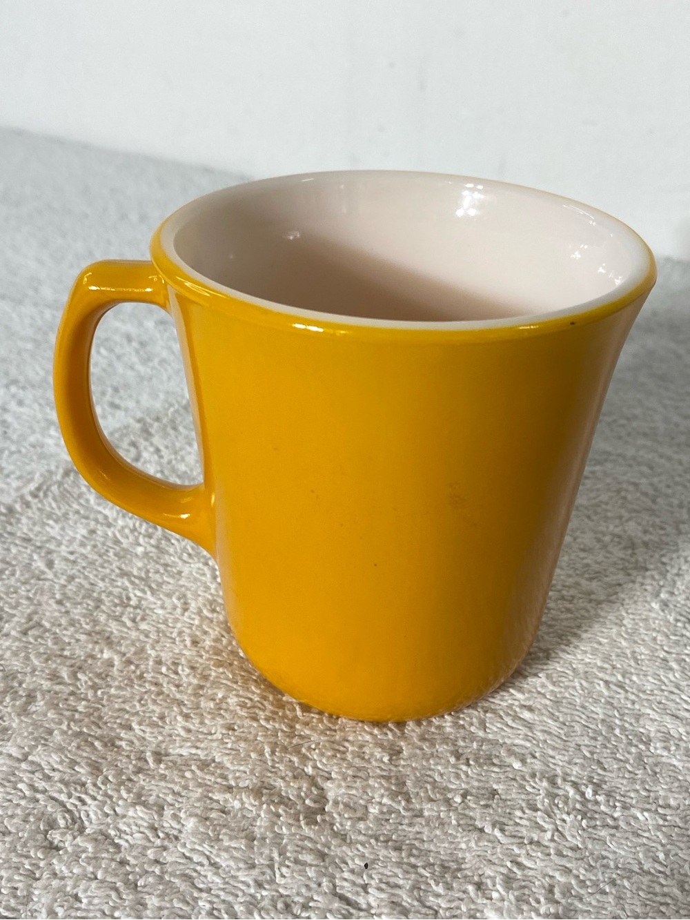Vintage Corning Orange Mug Nostalgia Grannycore